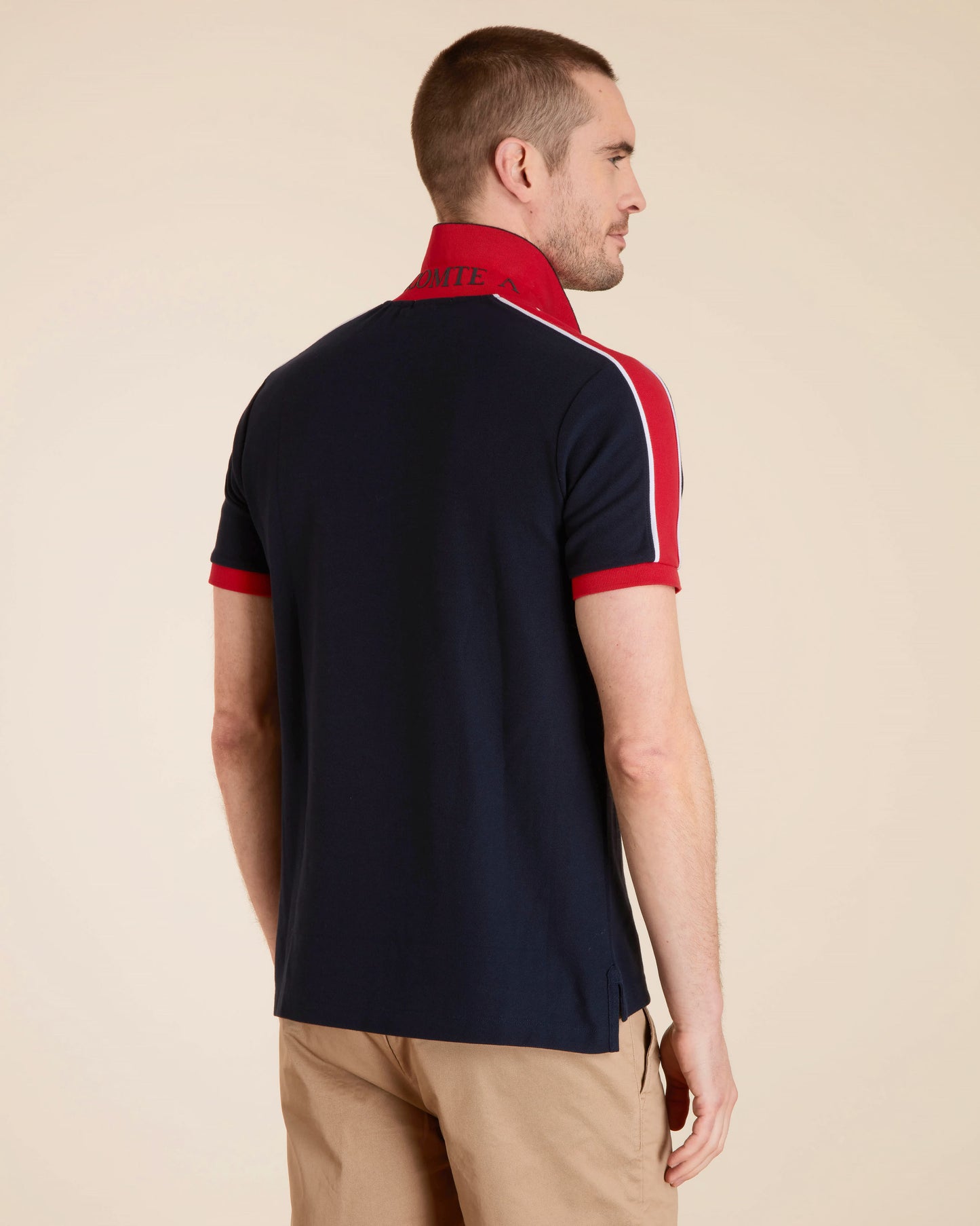 Polo Pilote Tricolore