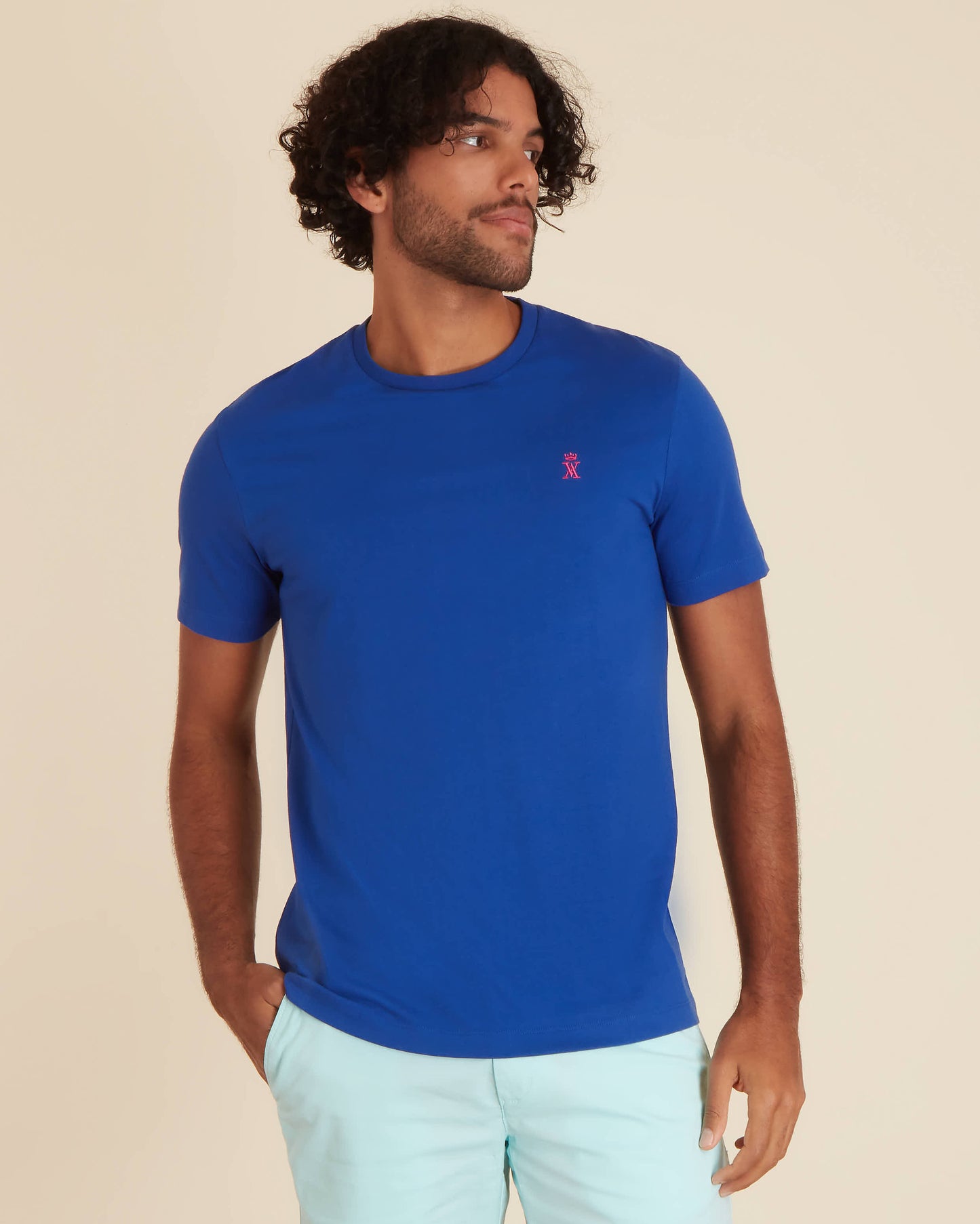 T-shirt Travis à Col Rond