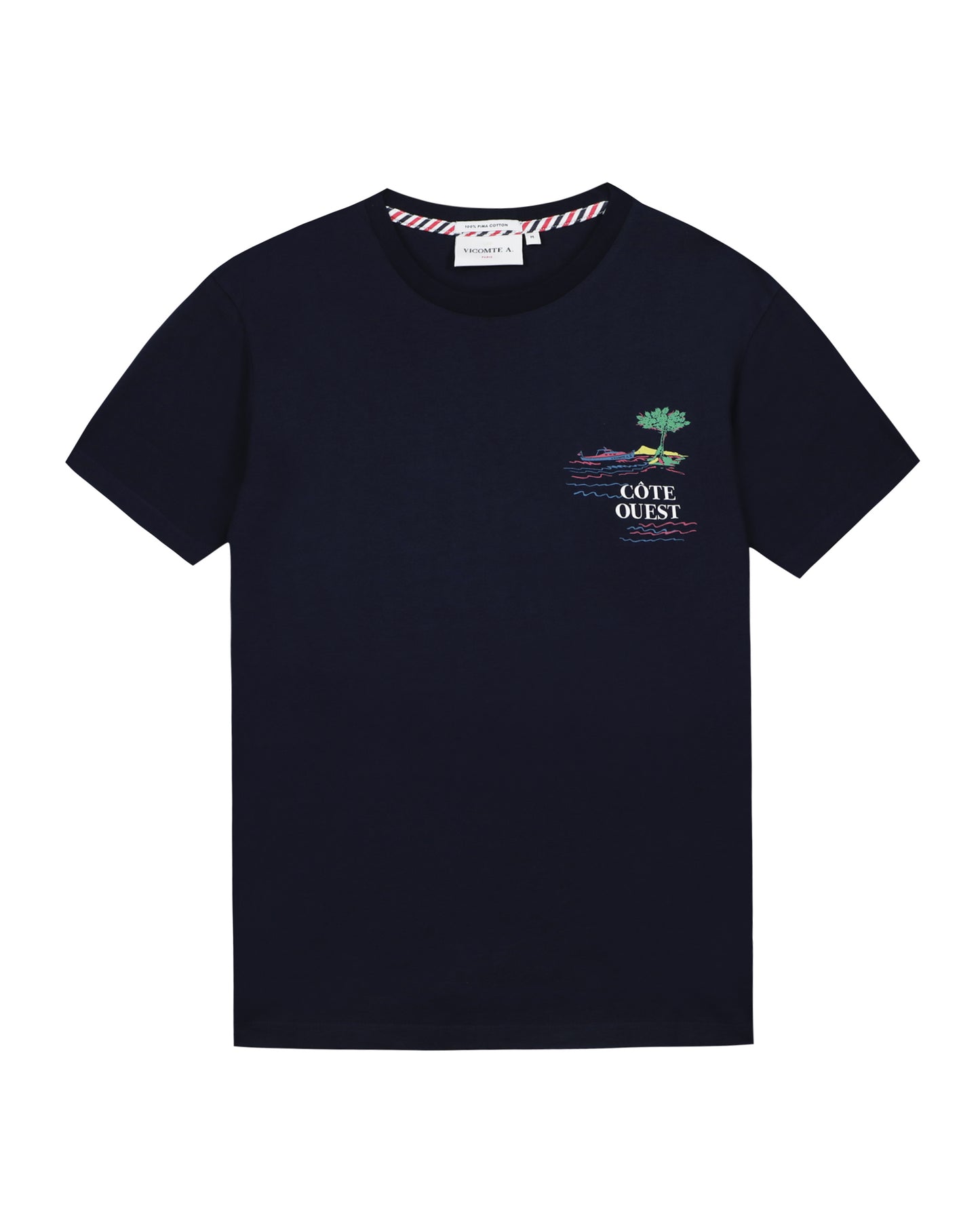 T-shirt Col Rond Artwork