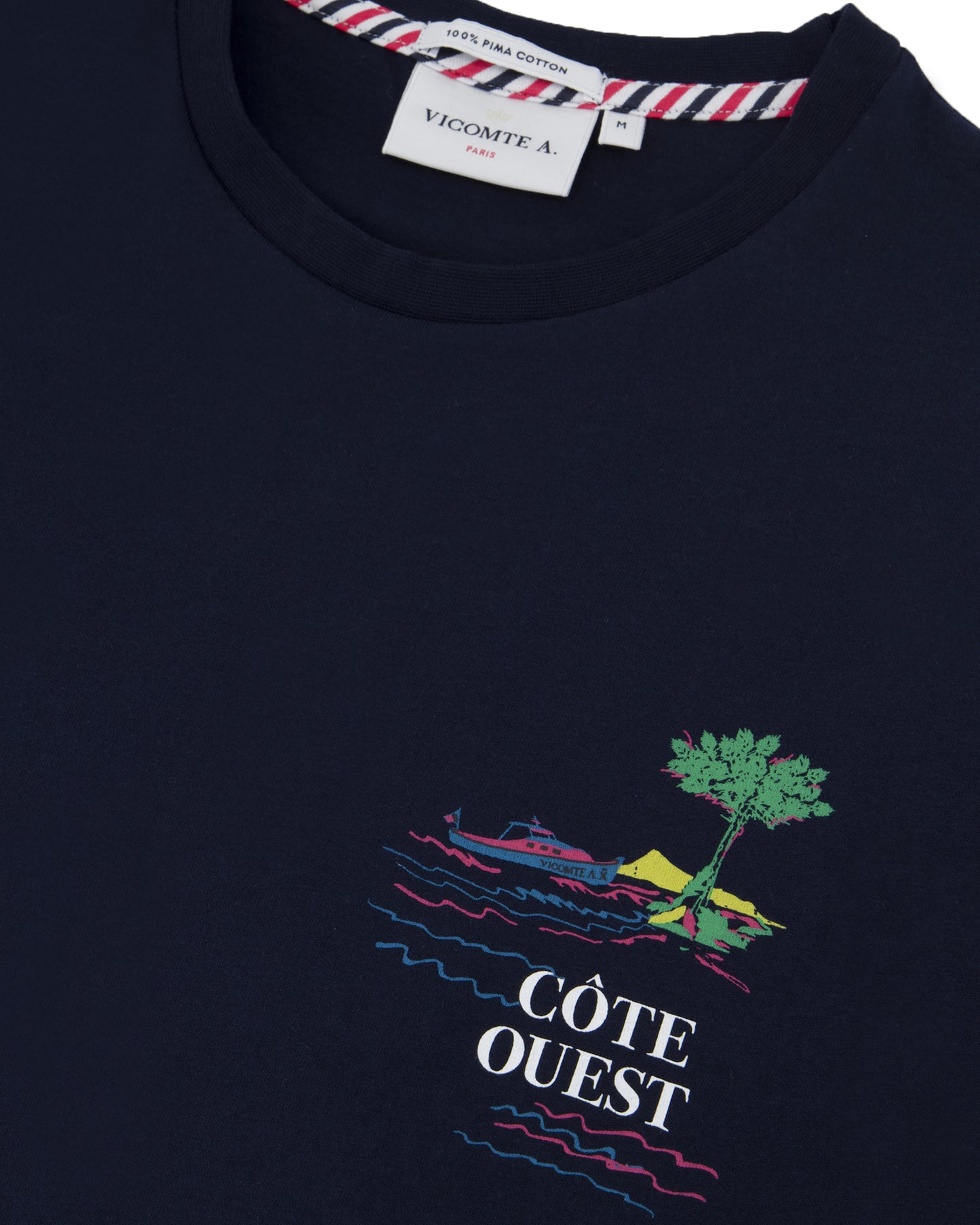 T-shirt Col Rond Artwork