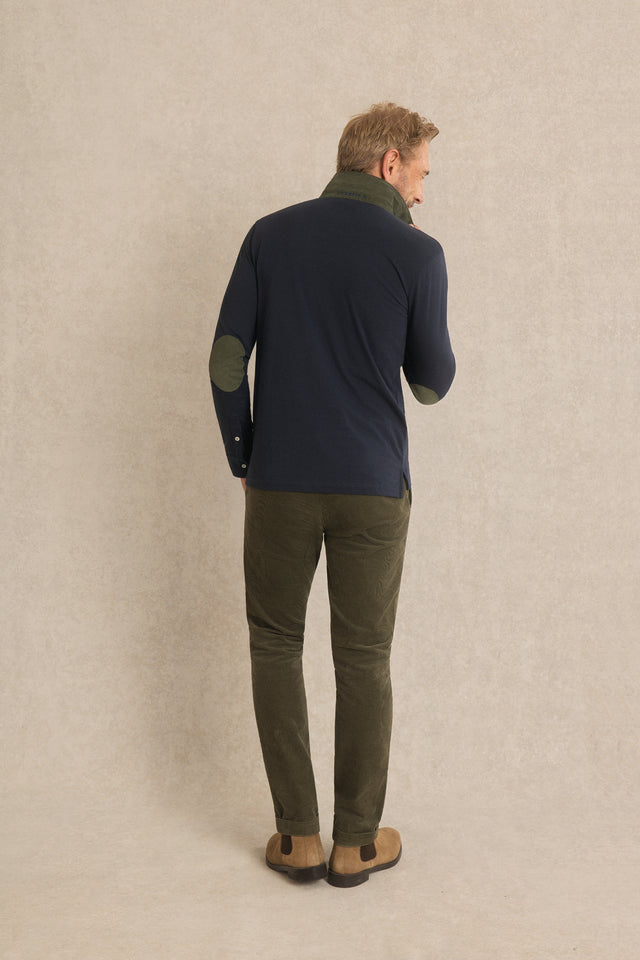 Polo à Détails Velours - Image principale