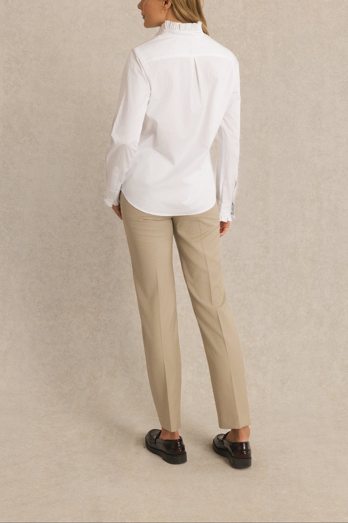 Chemise Regular à volants