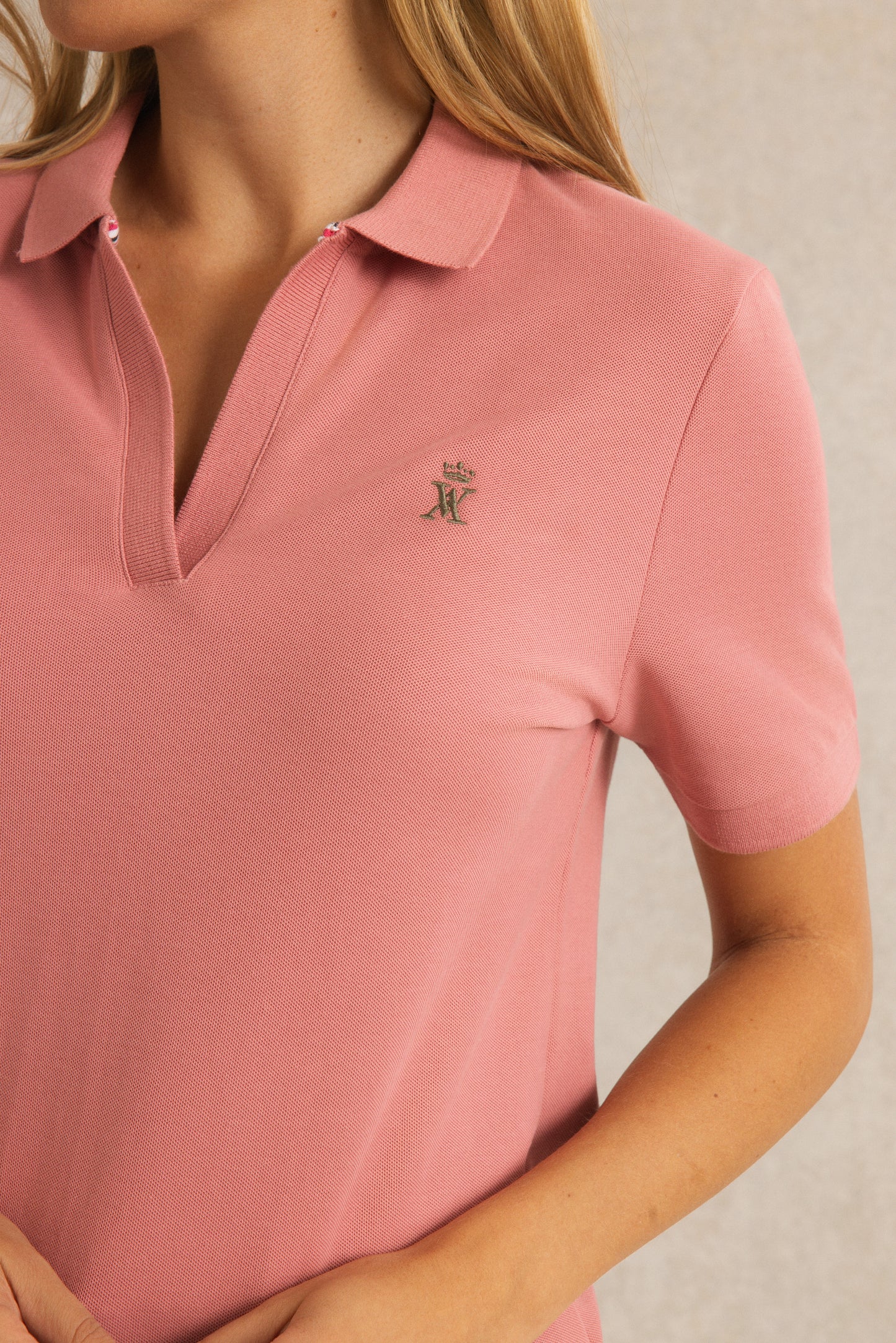 Polo Col sans boutons