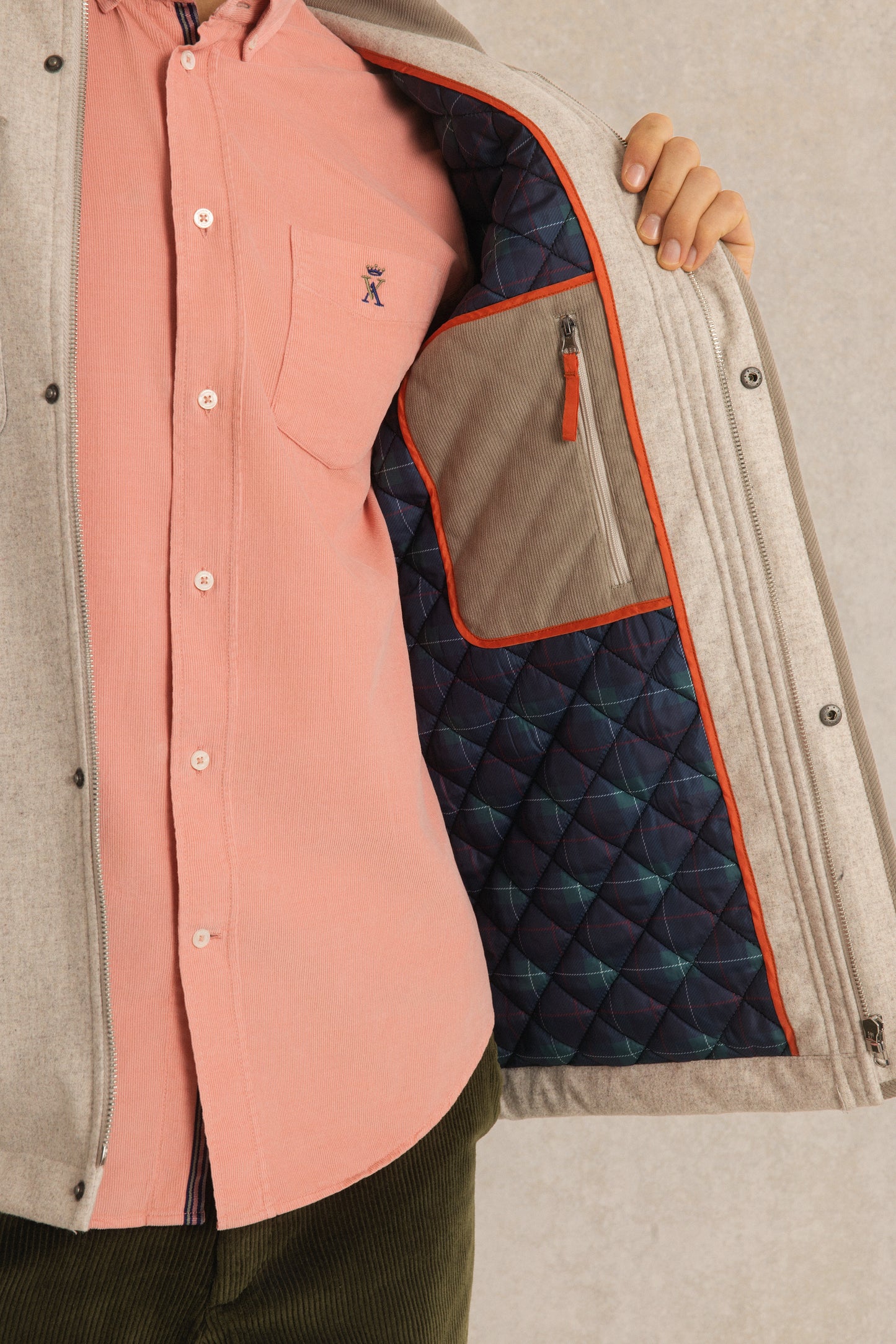 Blouson en Flanelle
