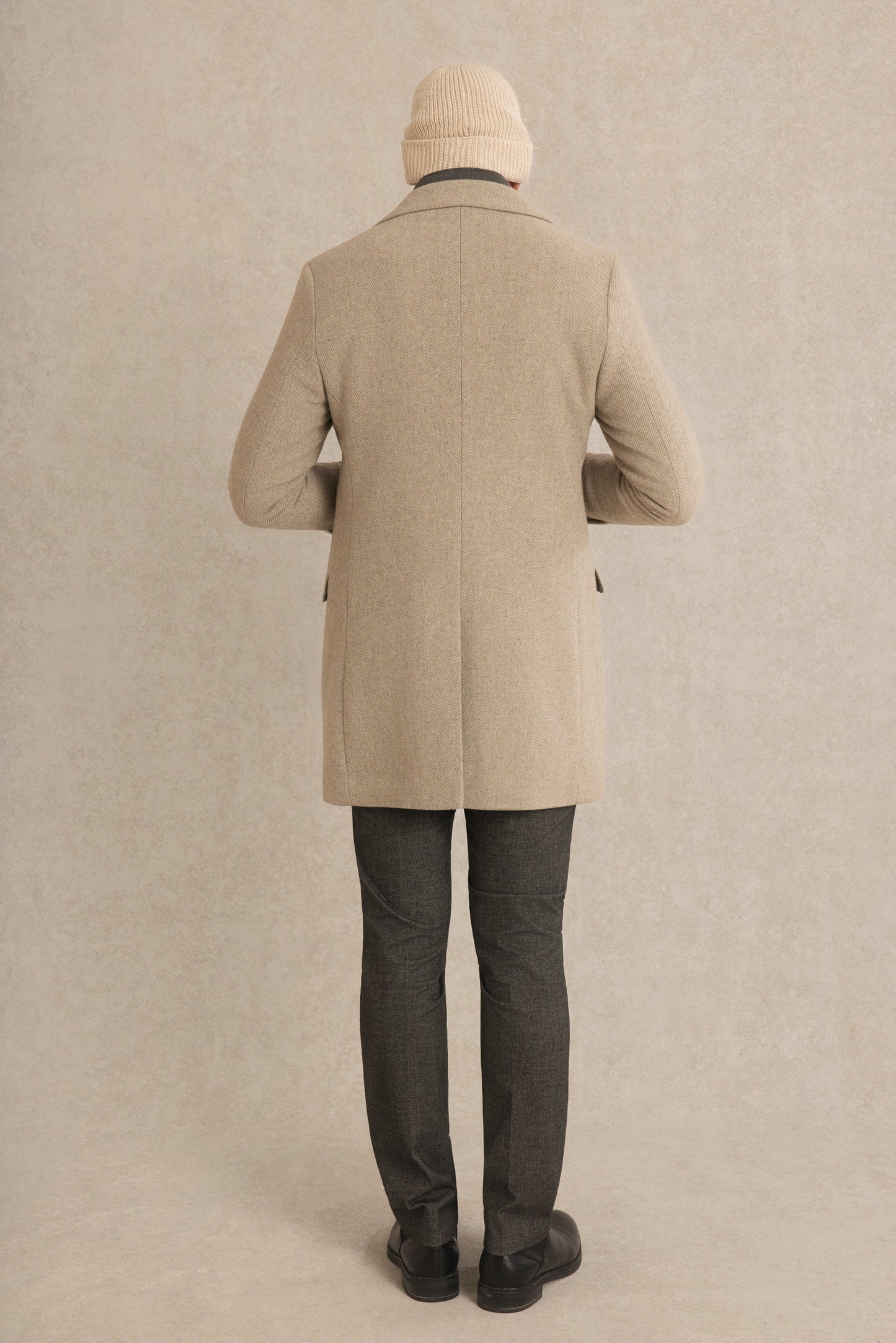 Manteau court en Laine