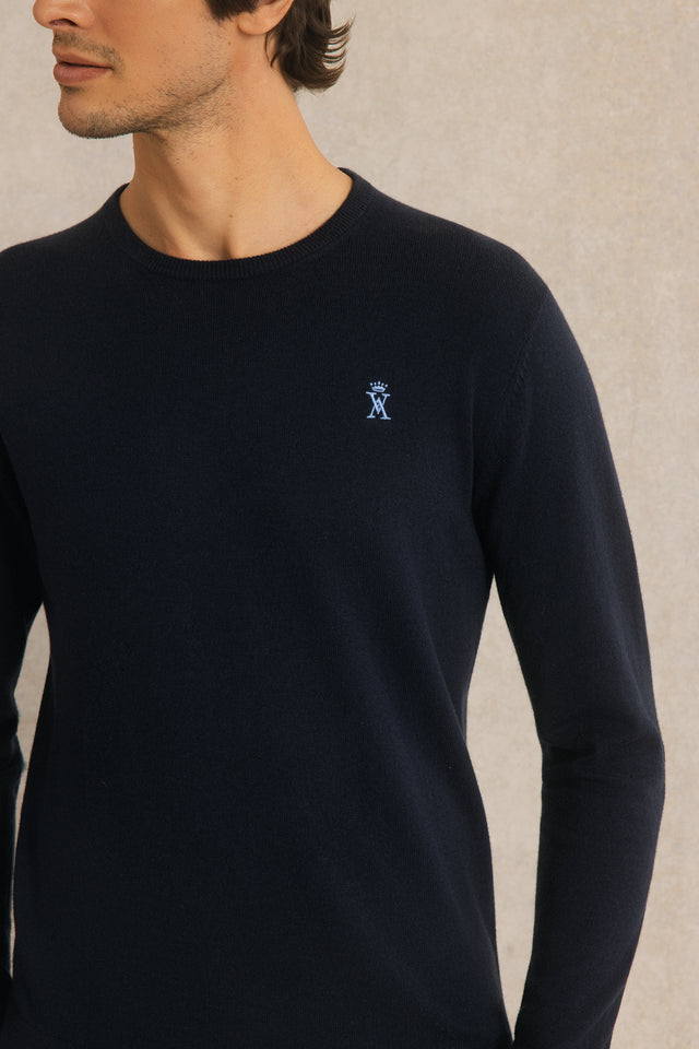 Pull Col Rond à Coudières - Image principale