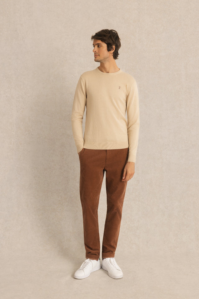 Pull Col Rond à Coudières - Image principale