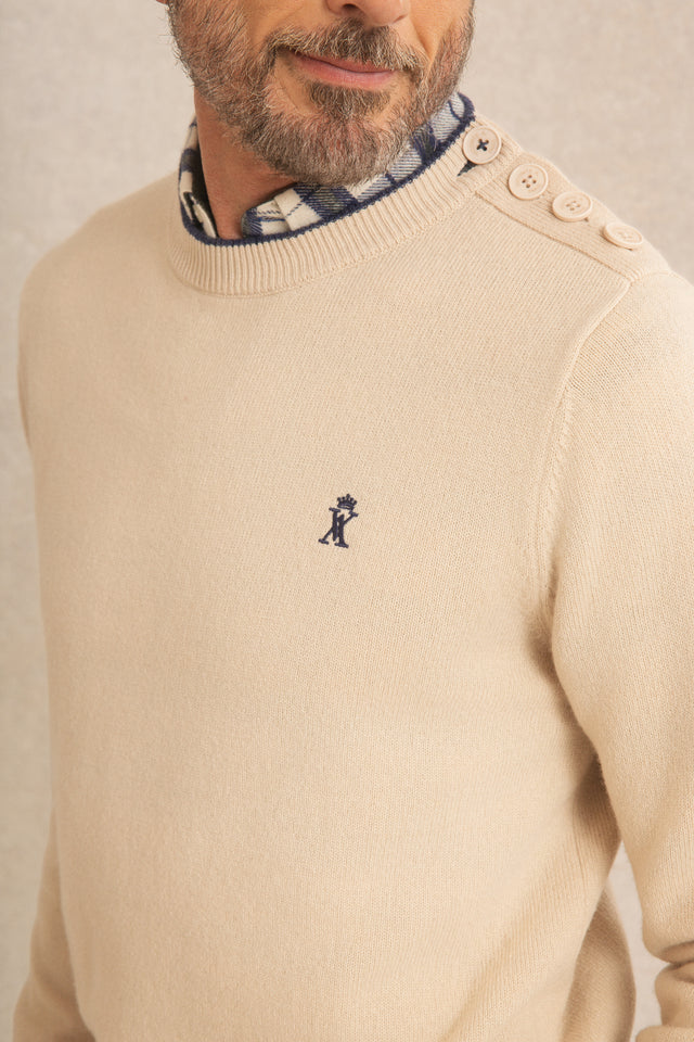 Pull à épaule boutonnée - Image principale