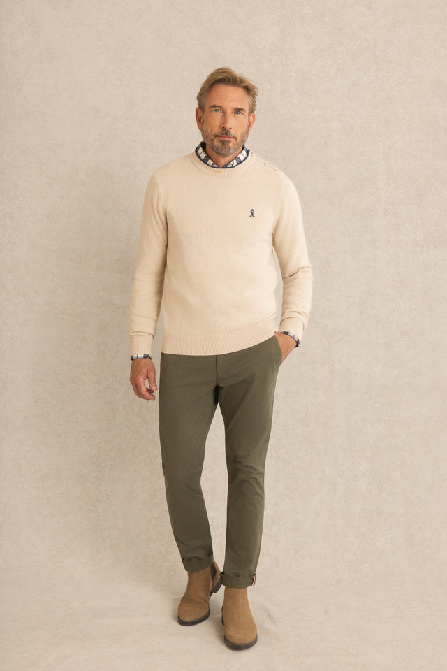 Pull à épaule boutonnée - Image principale