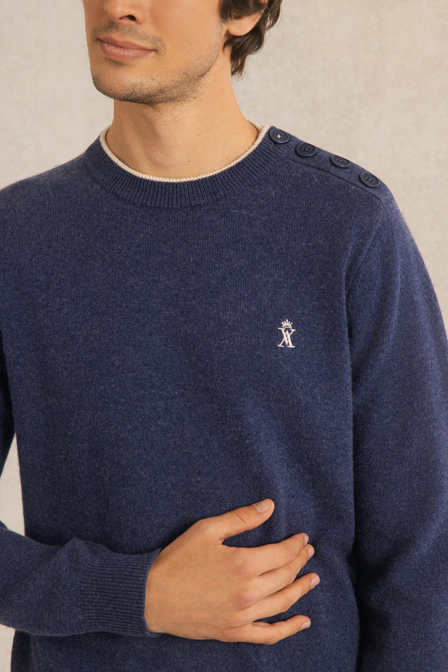 Pull à épaule boutonnée - Image principale