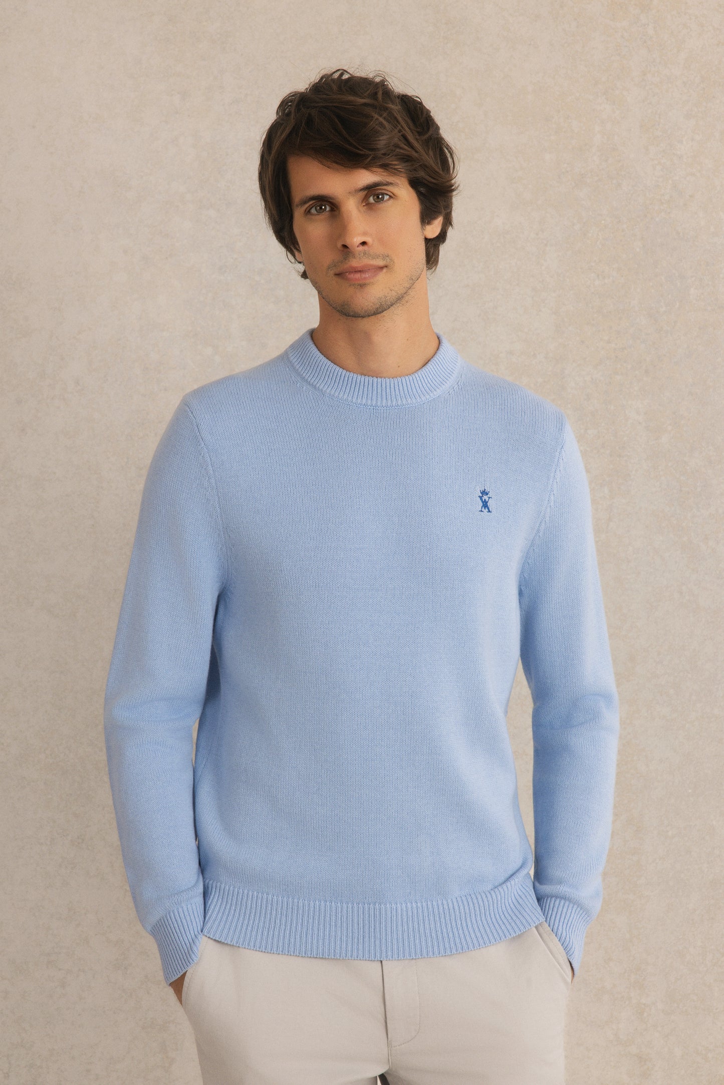 Pull Basic Col Ras du Cou