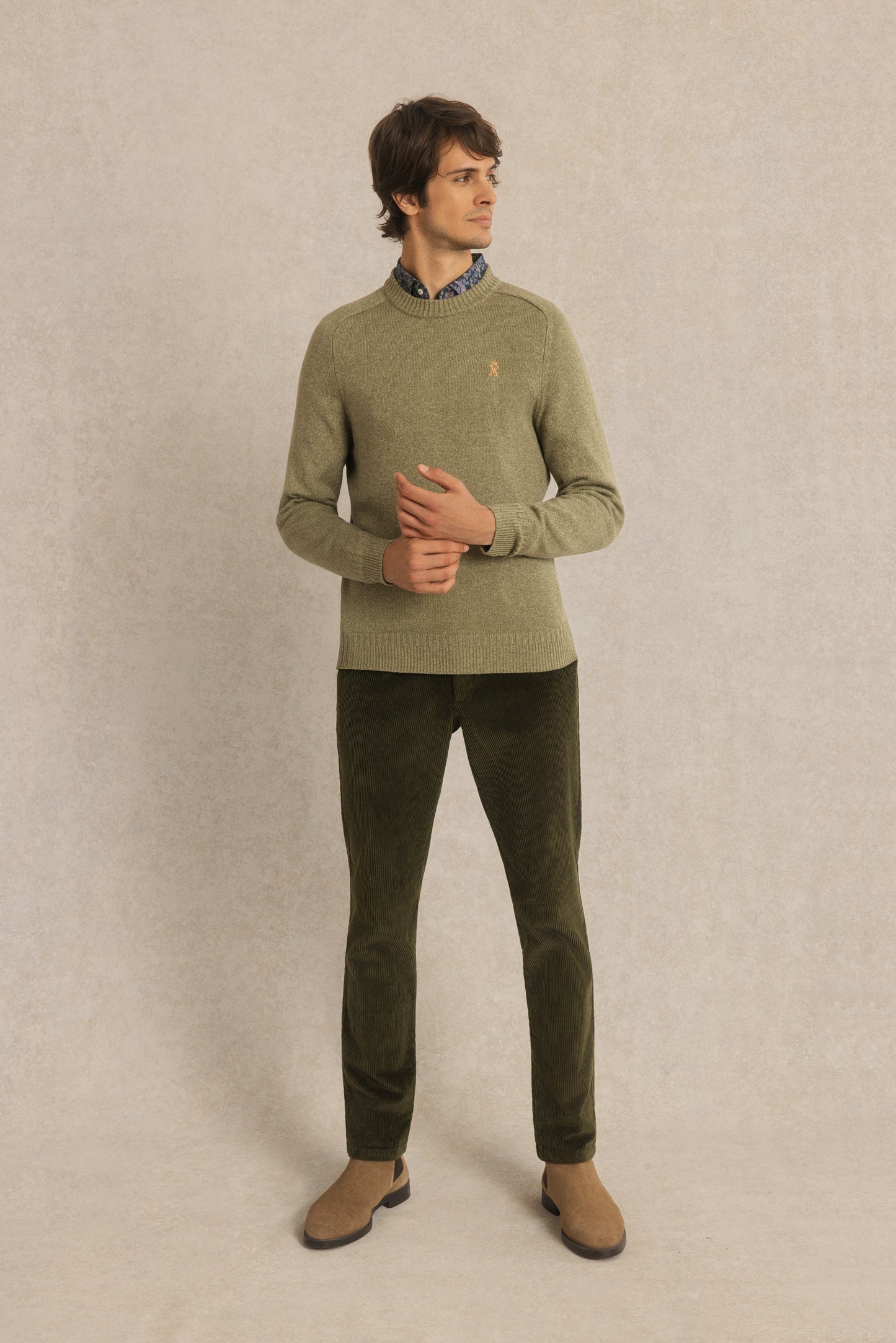 Pull Cold Rond Fil BiColore