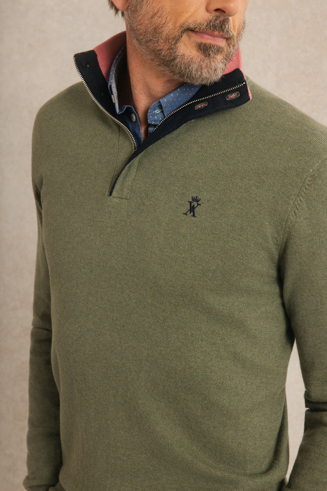 Pull Demi Zippé - Image principale