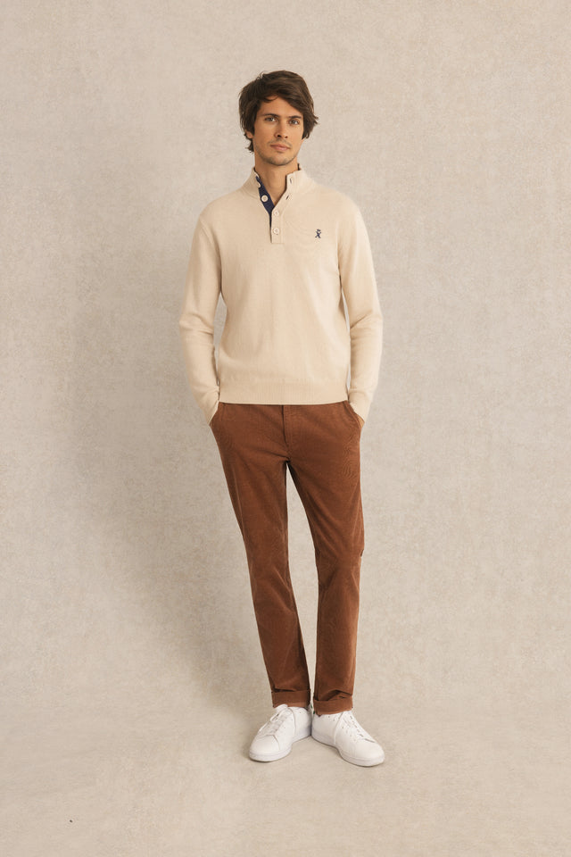 Pull à Col Boutonné - Image principale