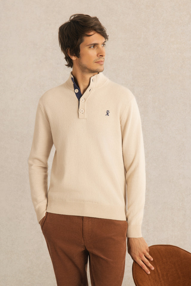 Pull à Col Boutonné - Image principale