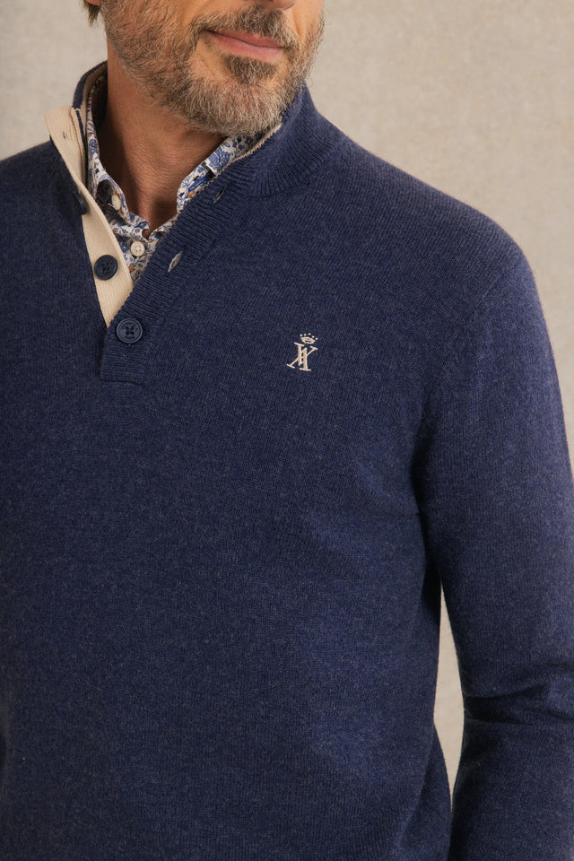 Pull à Col Boutonné - Image principale