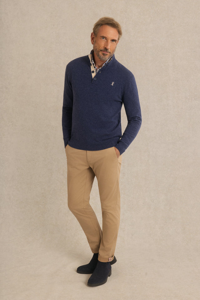 Pull à Col Boutonné - Image principale