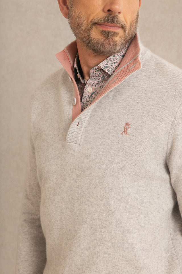 Pull à Col Boutonné - Image principale