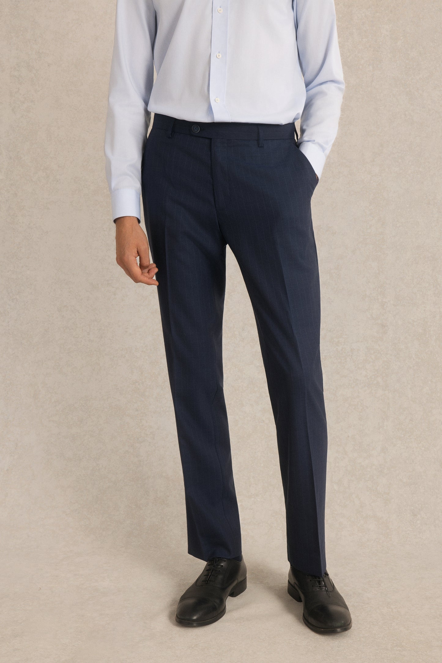 Pantalon à Fines Rayures
