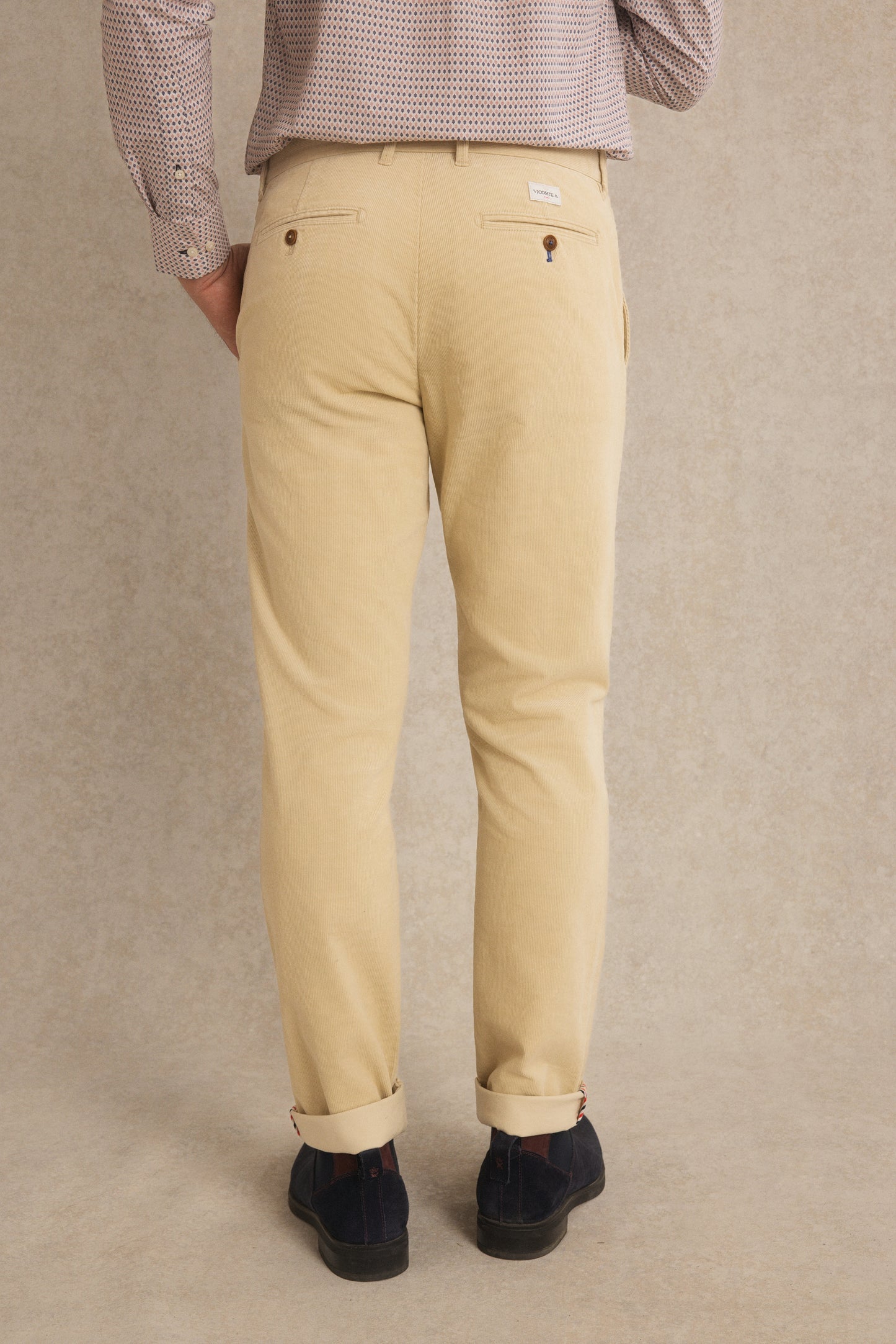 Pantalon en Velours Côtelé