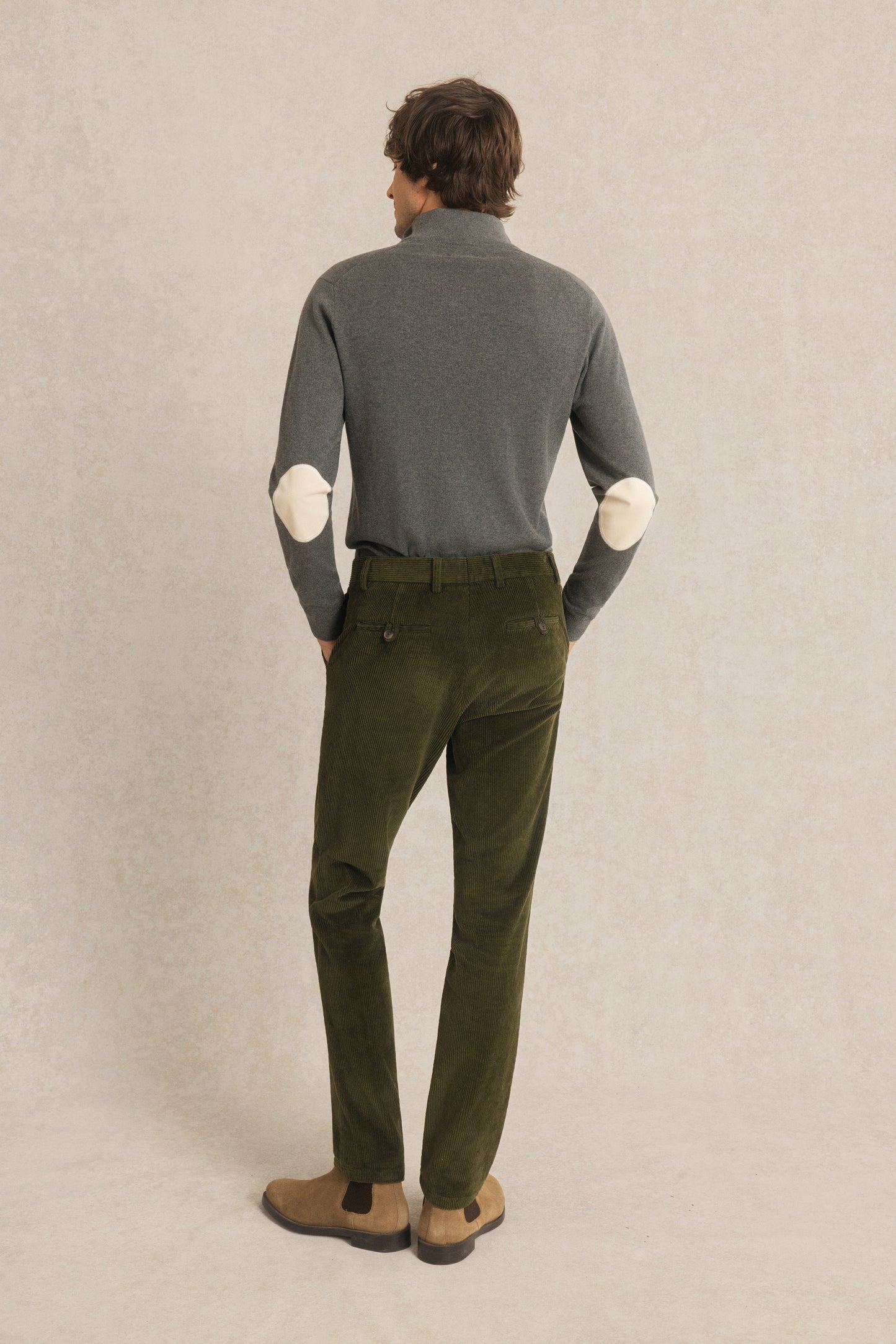 Pantalon en Velours Côtelé