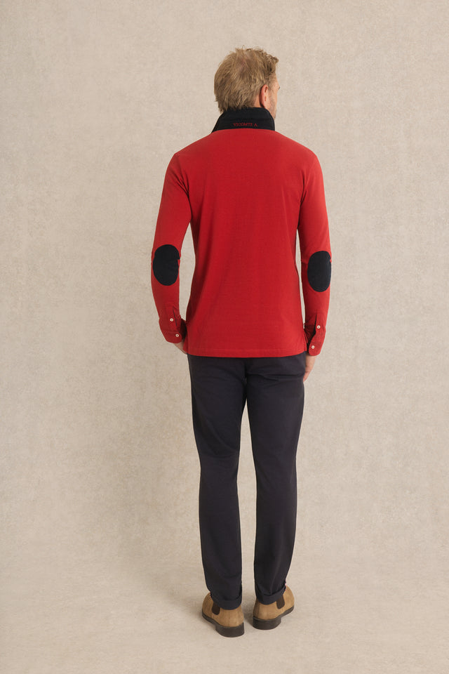 Polo à Détails Velours - Image principale
