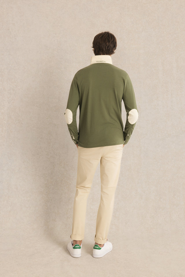 Polo à Détails Velours - Image principale