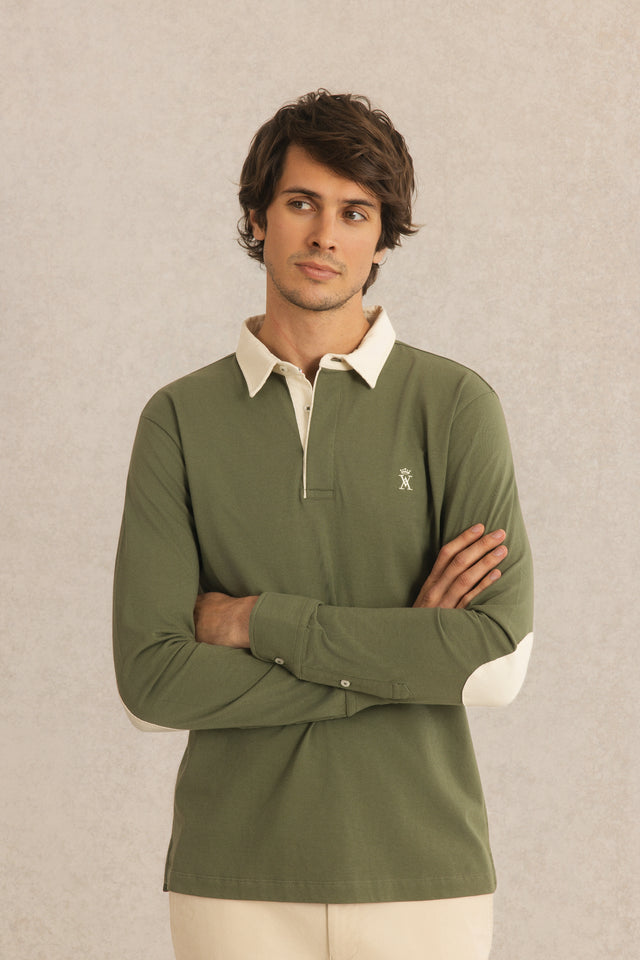 Polo à Détails Velours - Image principale