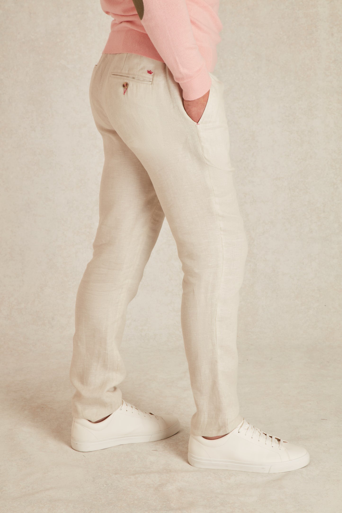 Pantalon en Lin Uni