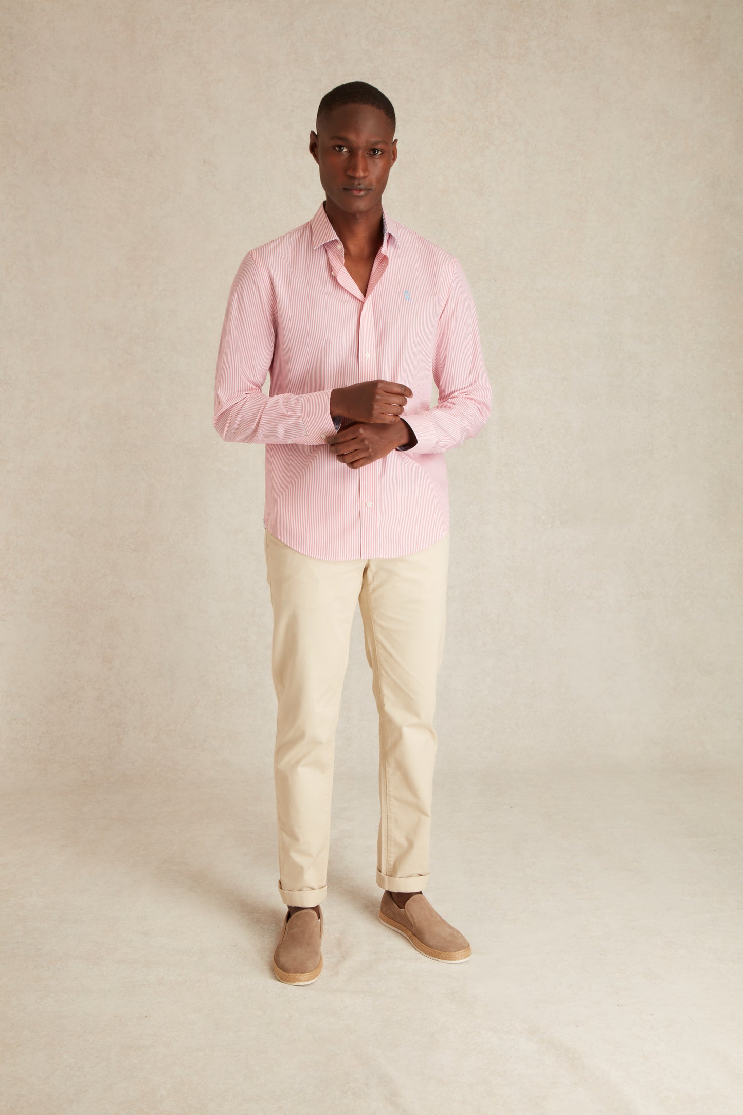 Chemise Regular à Rayures