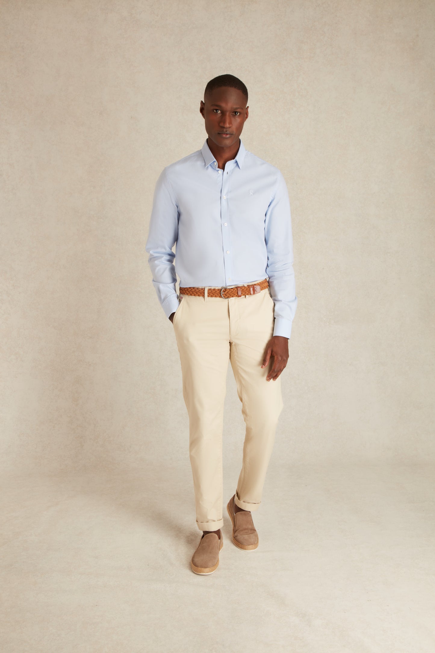 Chemise Slim en Oxford