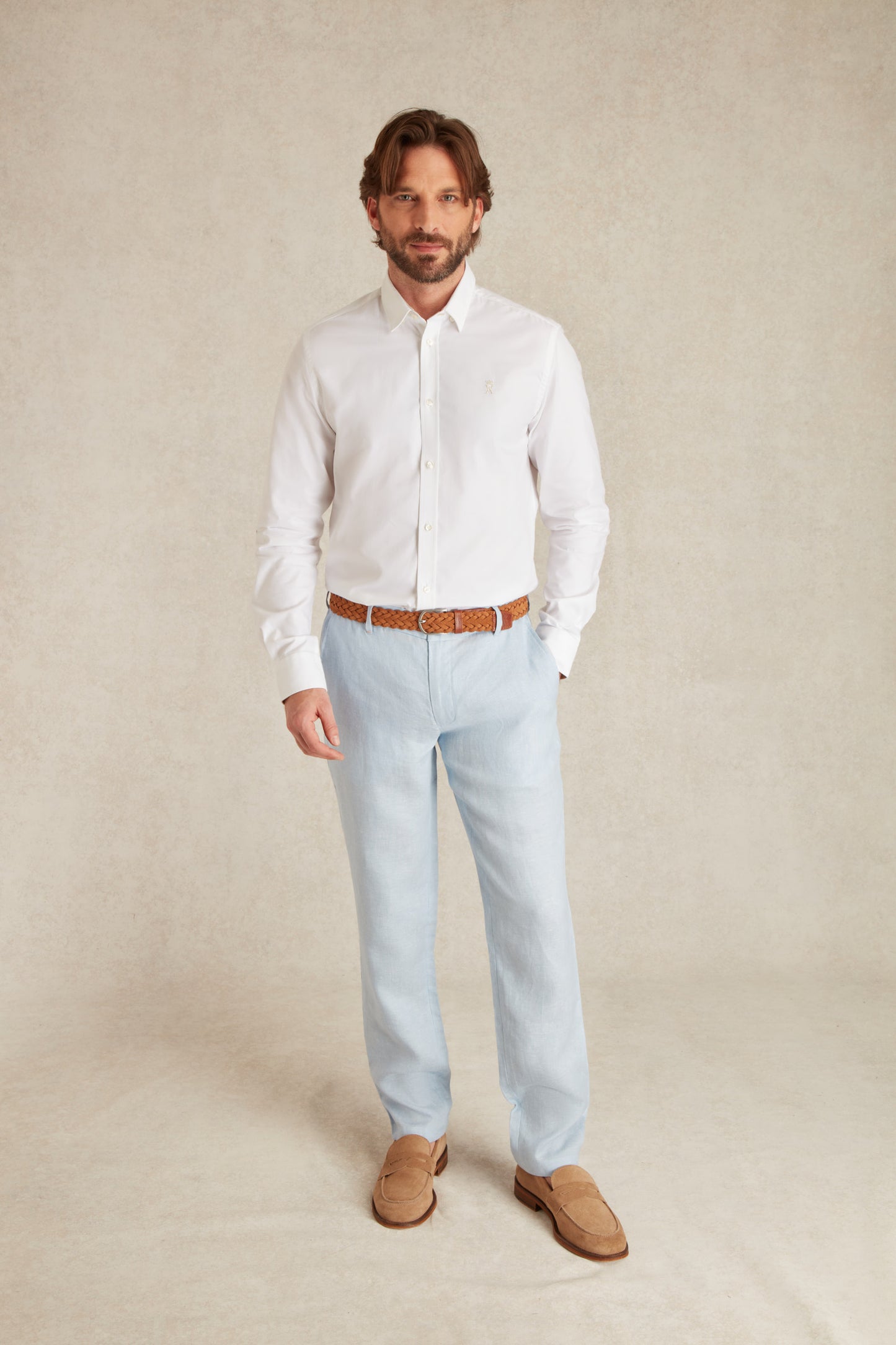 Chemise Slim en Oxford