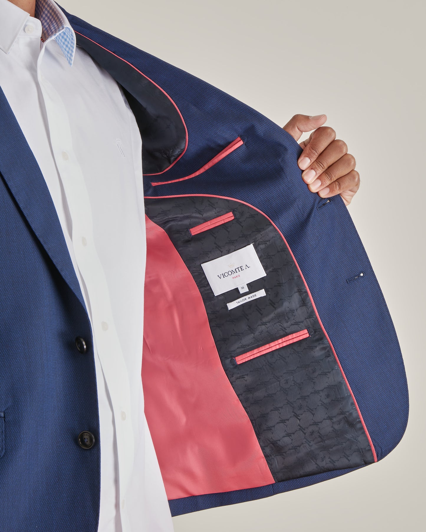 Blazer en Laine Texturé
