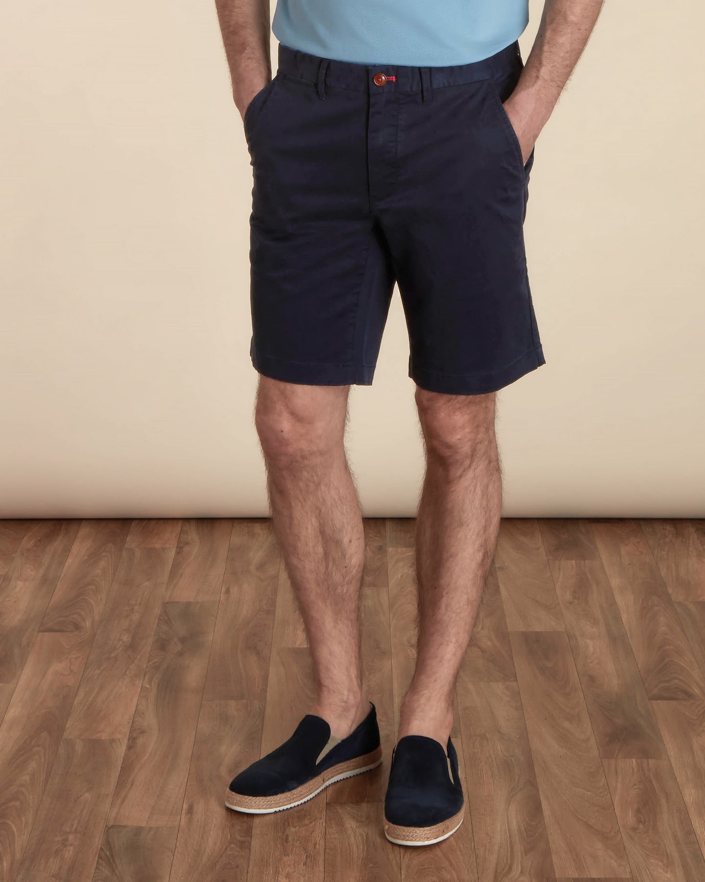 Bermuda bleu marine pour homme Vicomte A.