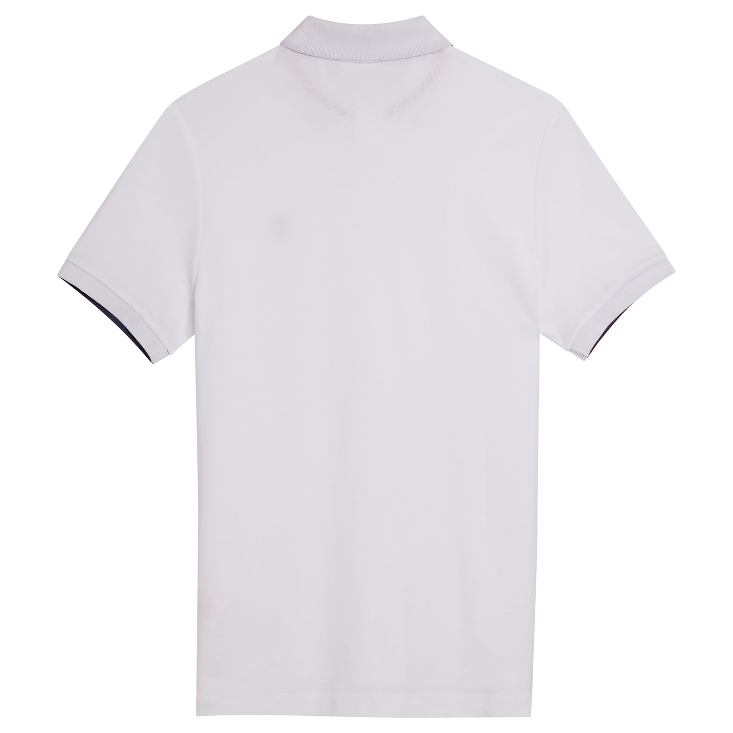 Arrière du polo homme Pablo blanc coton Pima 100% Vicomte A