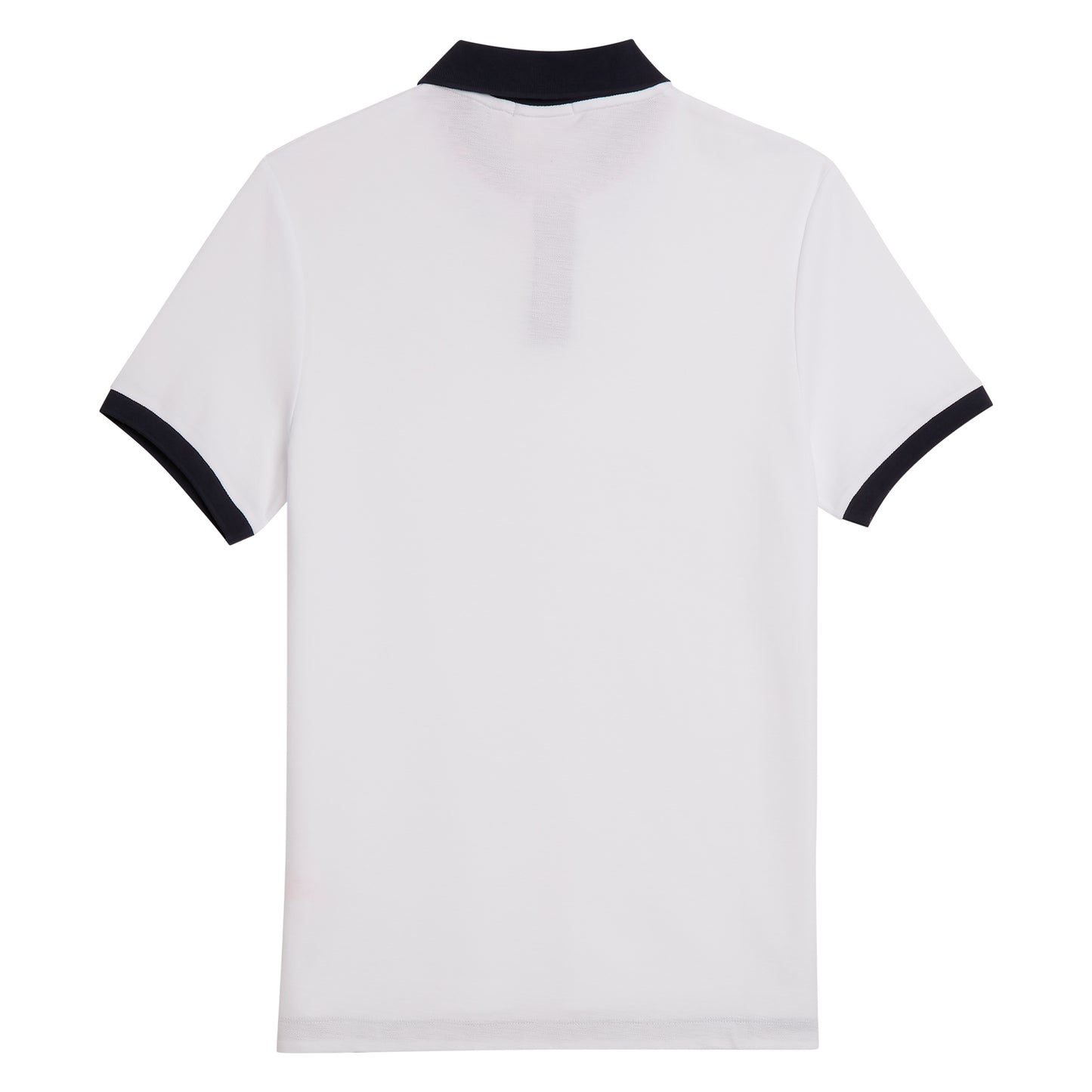 arrière du Polo homme blanc à manches courtes Vicomte A.