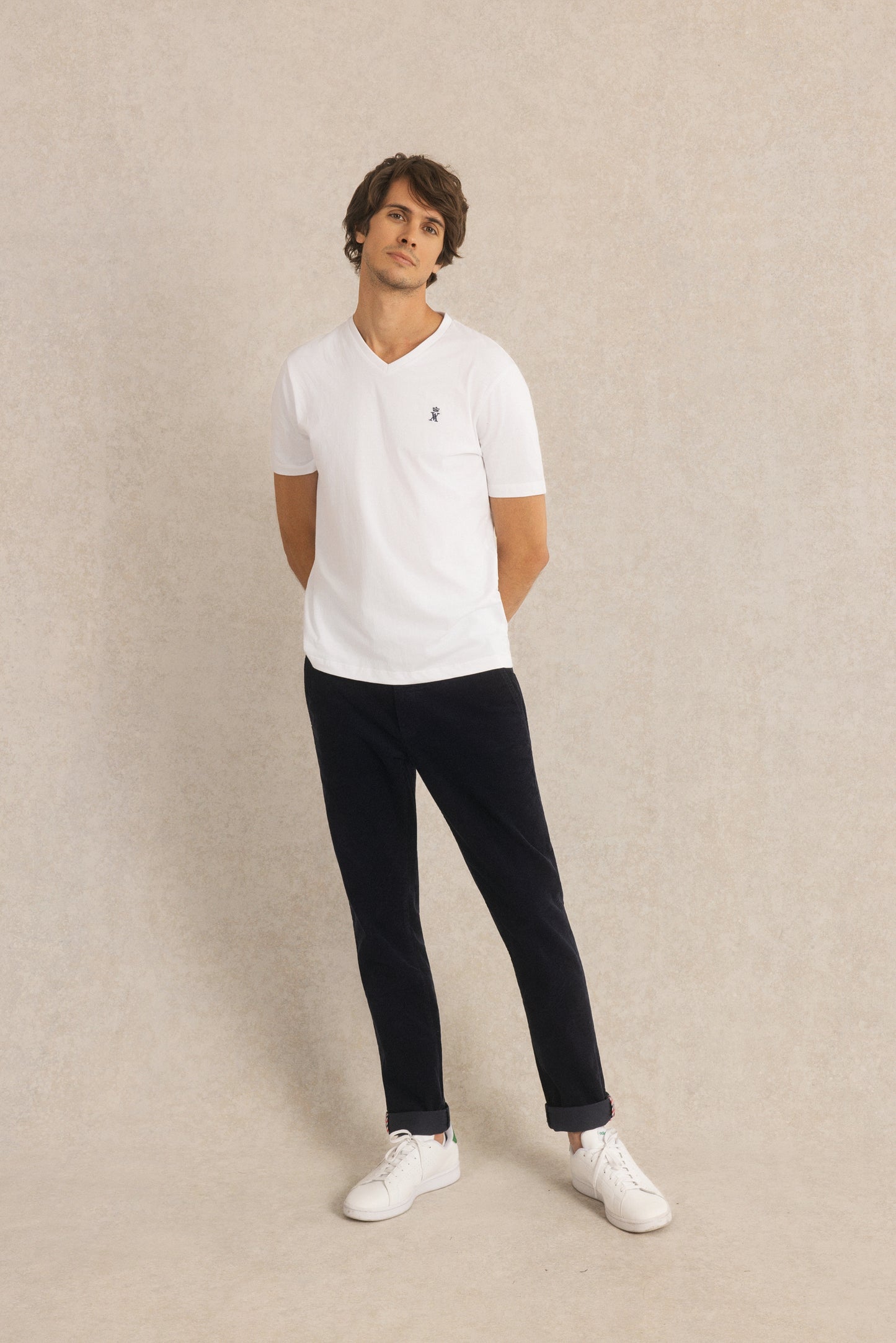 T-shirt à Col V
