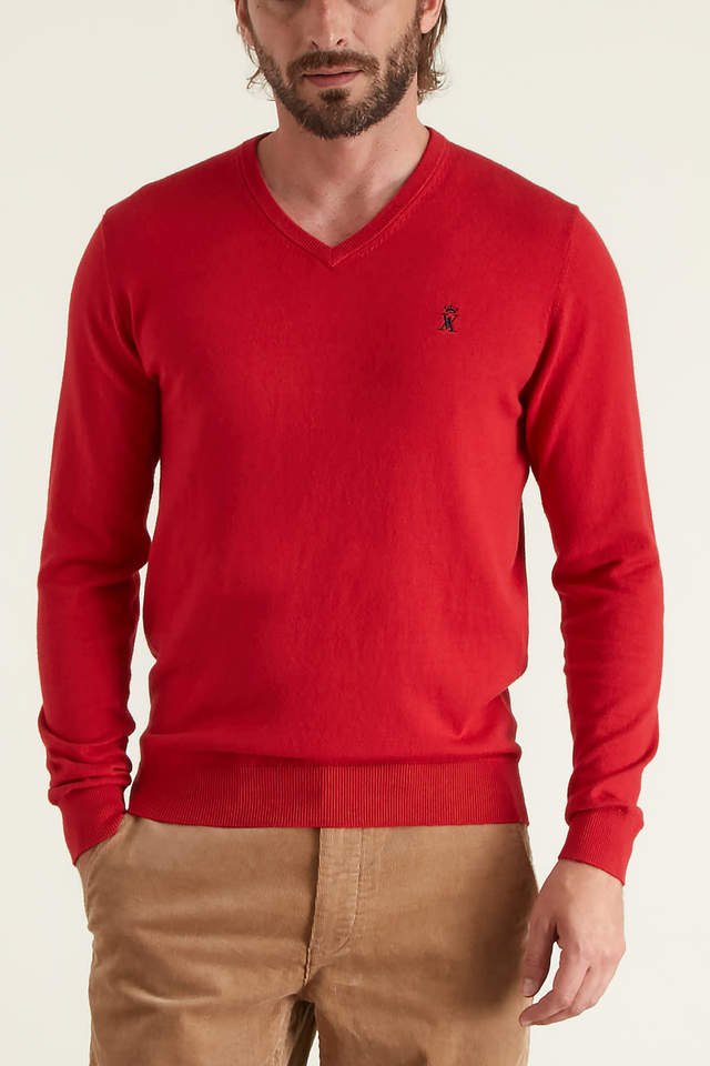 Pull Karl col V - Image principale