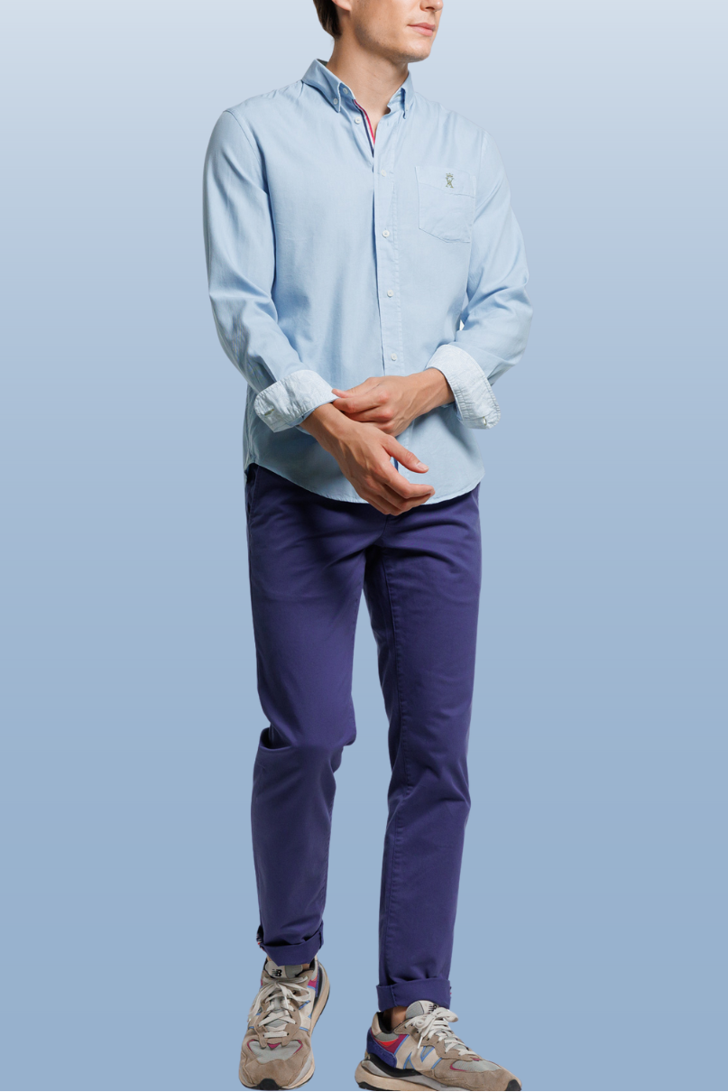 Chemise Regular en Twill PAT