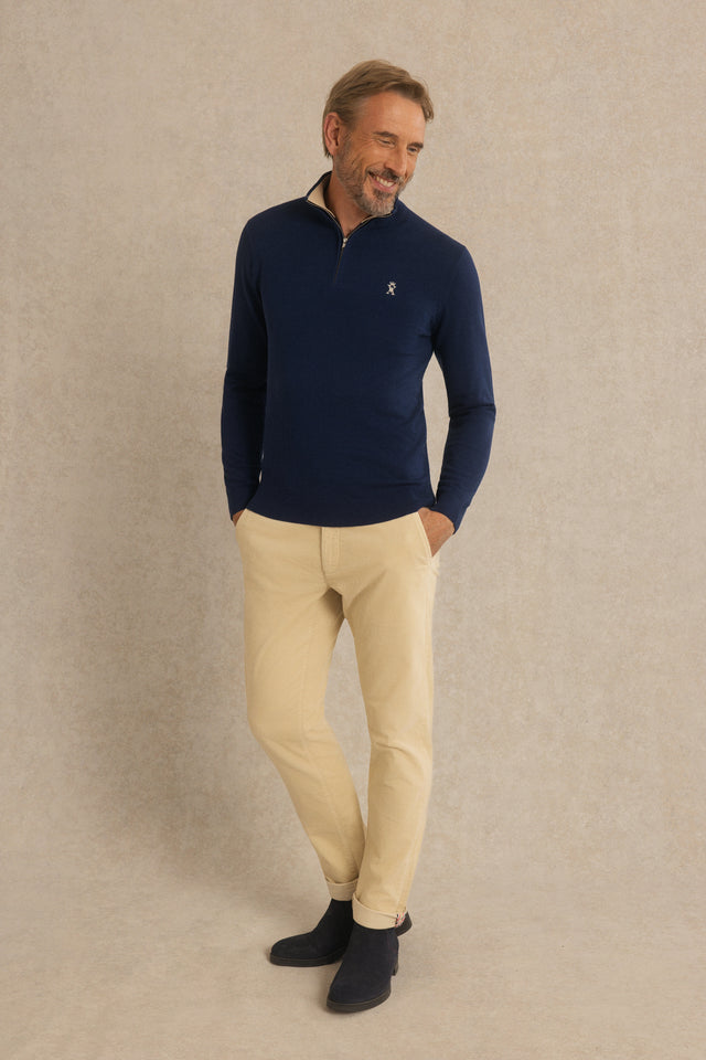 Pull Keaton Col Zippé - Image principale