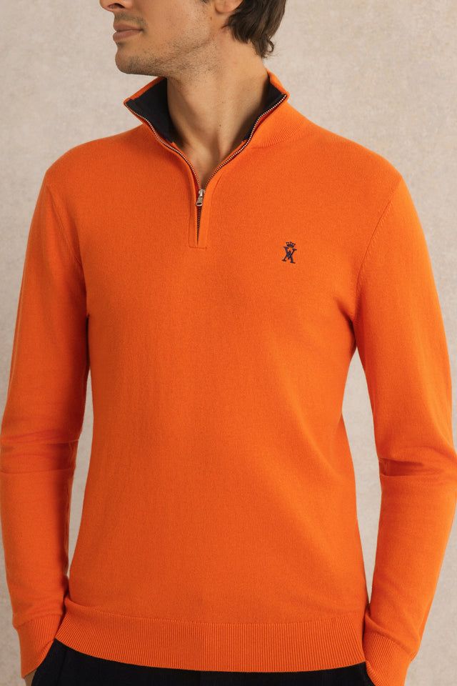 Pull Keaton Col Zippé - Image principale