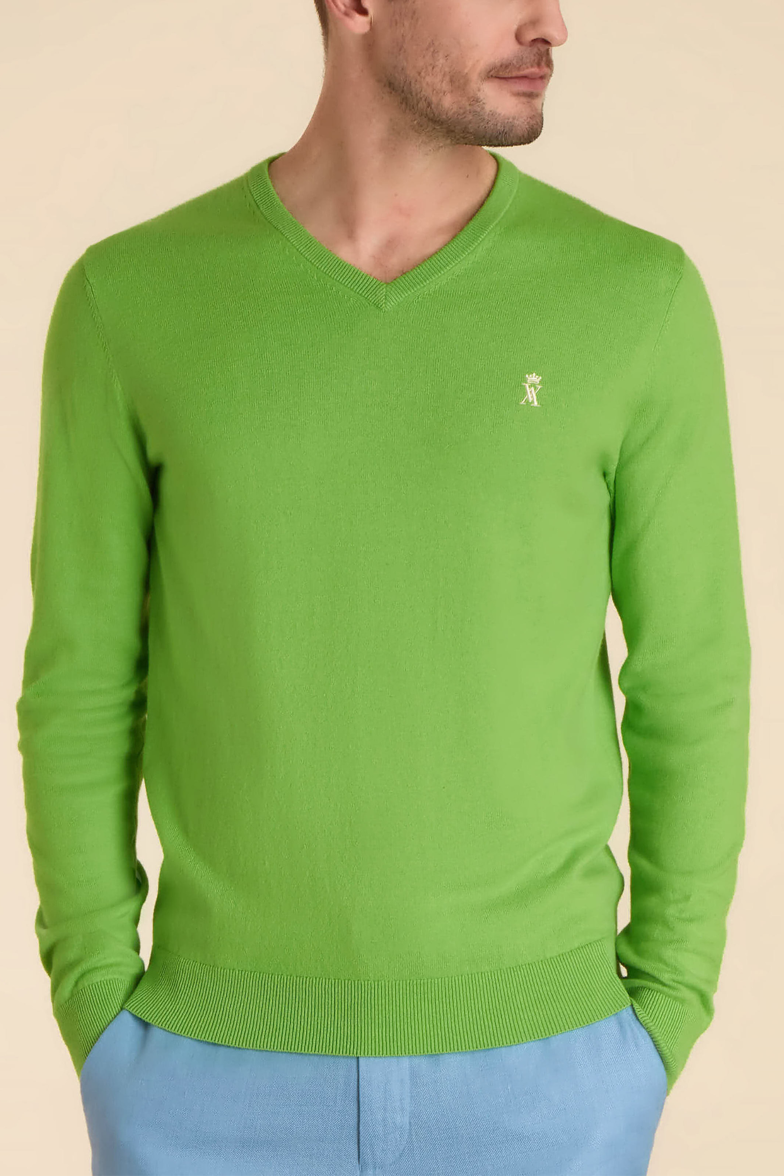 Pull de golf vintage floral : coupe-vent Forrester des années 80 Pull de golf vintage floral : coupe-vent Forrester des années 80