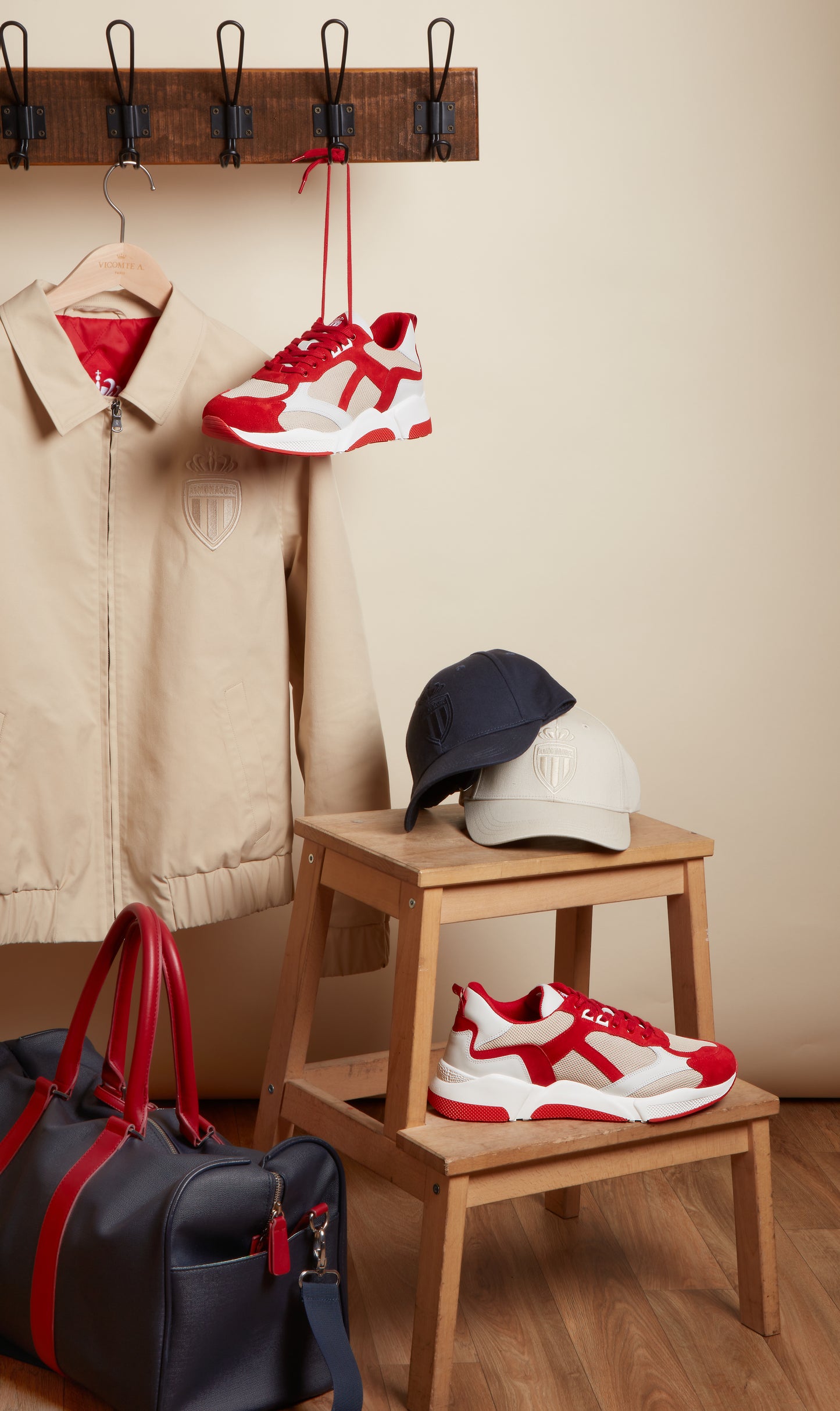 Casquette Unie Édition AS Monaco