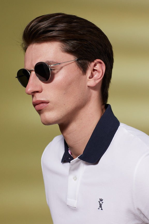 Lunettes de soleil modèle Alexis -Verres Bleus - Vicomte A