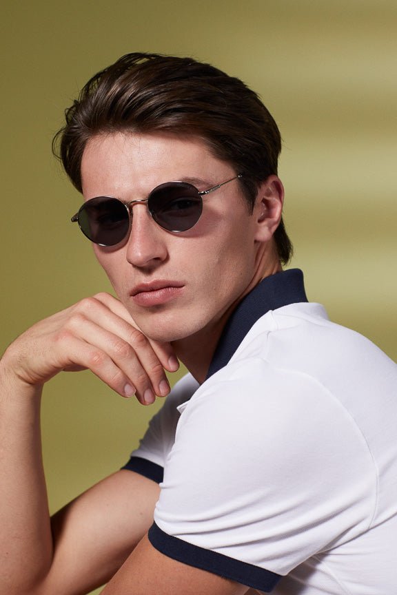 Lunettes de soleil Mixte avec verre gris - Modèle Alexis - Vicomte A