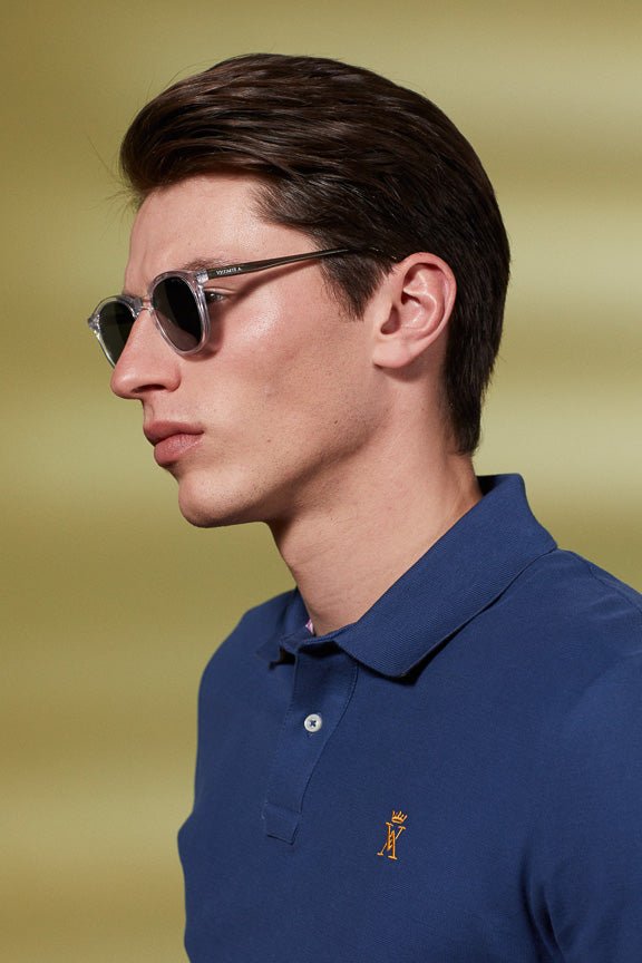 Profil des Lunettes de soleil Alphonse - Vert - Vicomte A