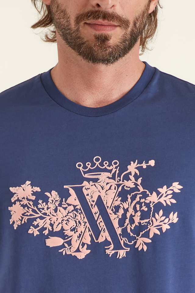 T-Shirt Floqué Vicomte A. - Image principale