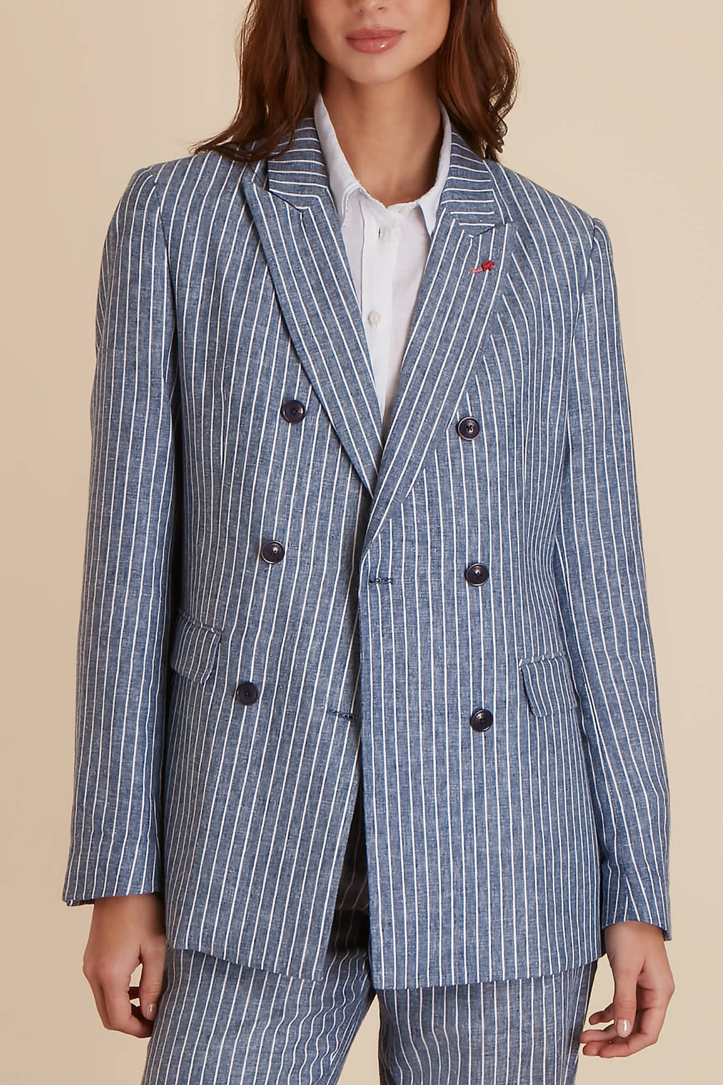 Blazer à Rayures