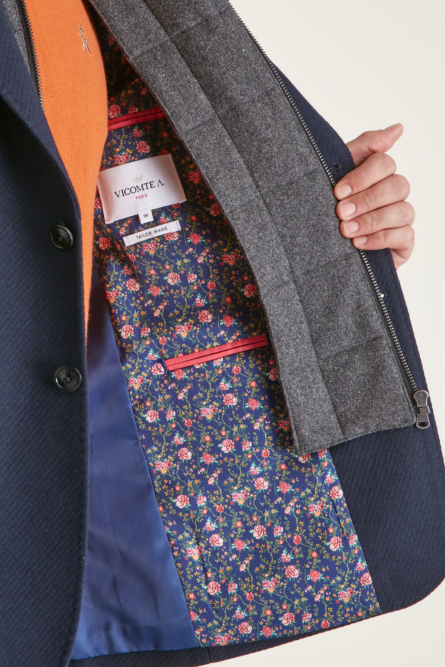 Blazer avec Parmenture Amovible