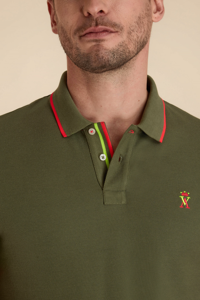 Polo à Détails Fluo - Image principale